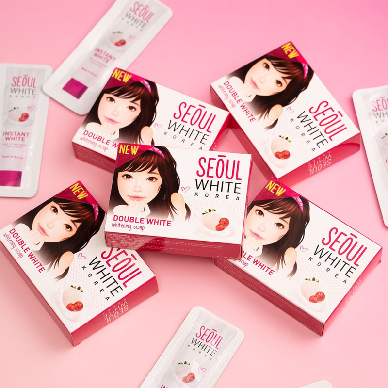Seoul White Korea Double White Whitening Soap 90g