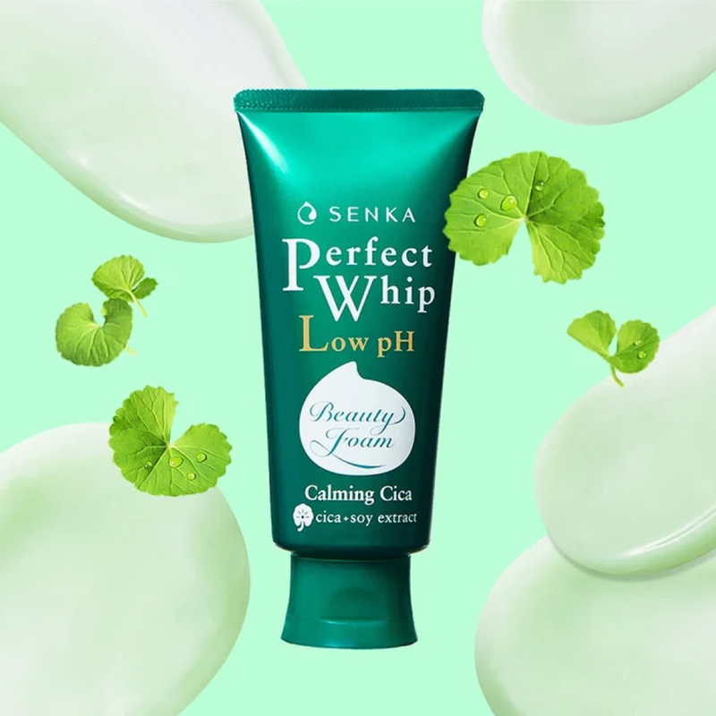 Shiseido Senka Perfect Whip Low pH Calming Cica Facial Foam 100g