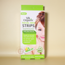 Silk Organix Facial Wax Strips 8 Strips