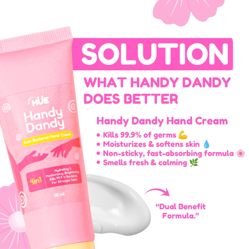 Simply Hue Handy Dandy Anti-Bacterial Hand Cream 50ml