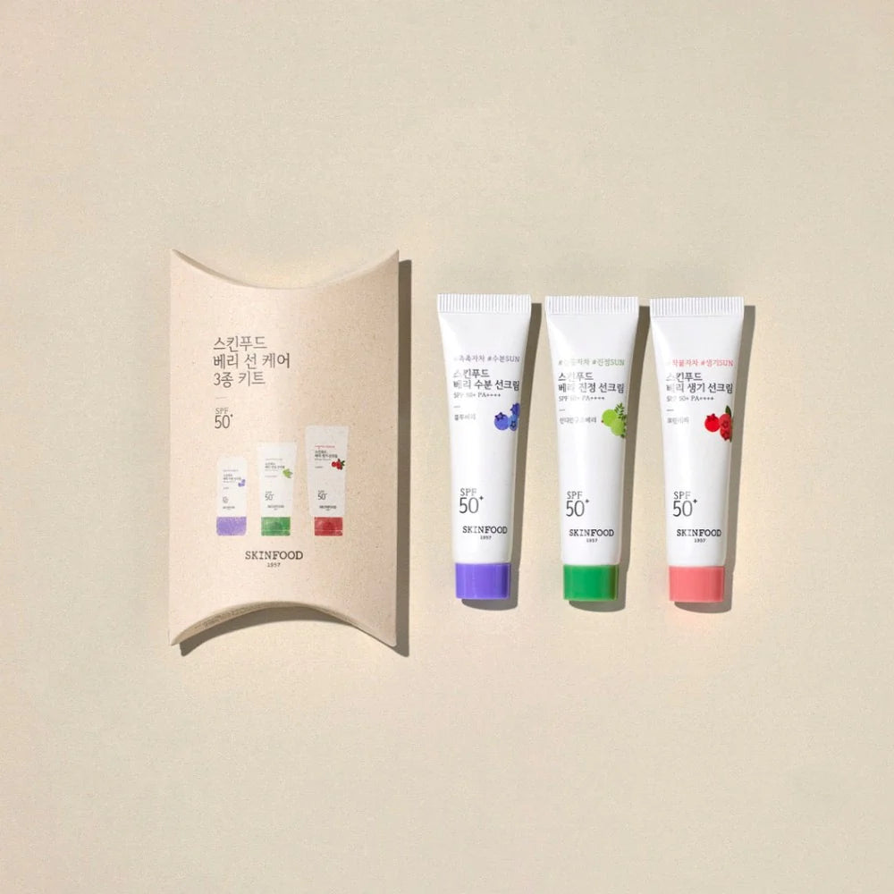 Skinfood Berry Sun Care Kit 3pcs | Sunscreen Skinfood Berry Sun Care Kit 3pcs | Sunscreen