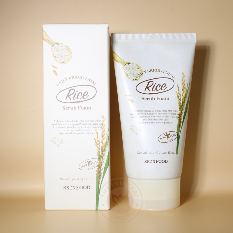 Skinfood Rice Daily Brightening Scrub Foam 150ml