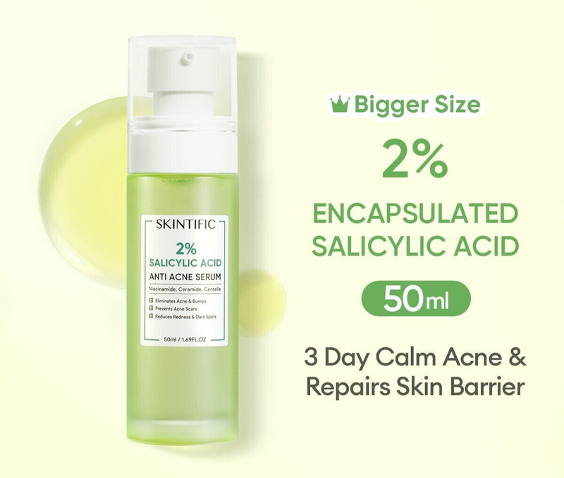 Skintific 2% Salicylic Acid Anti Acne Serum 50ml