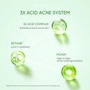 Skintific 3X Acid Acne Gel Cleanser 120ml