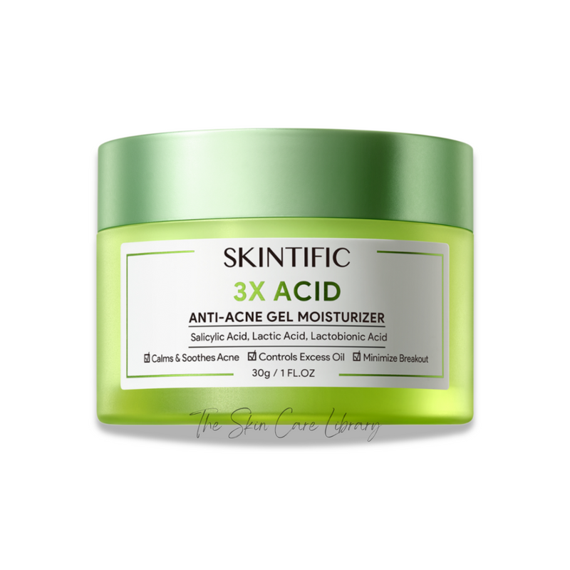 Skintific 3X Acid Anti-Acne Gel Moisturizer 30g