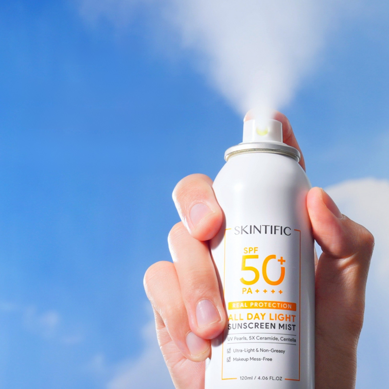 Skintific All Day Light Sunscreen Mist 120ml