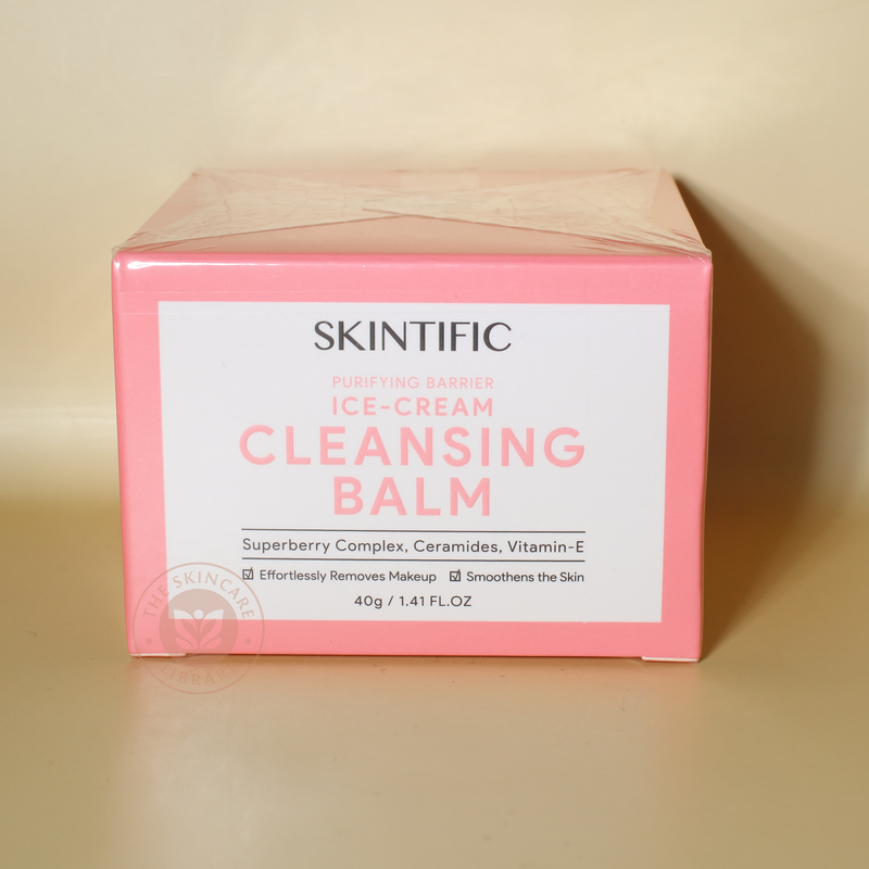 Skintific Purifying Barrier Ice Cream Cleansing Balm 40g
