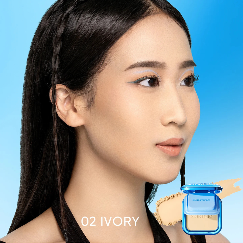 Skintific Ultra Cover Powder Foundation 9g