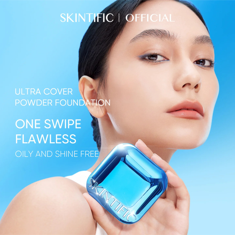 Skintific Ultra Cover Powder Foundation 9g