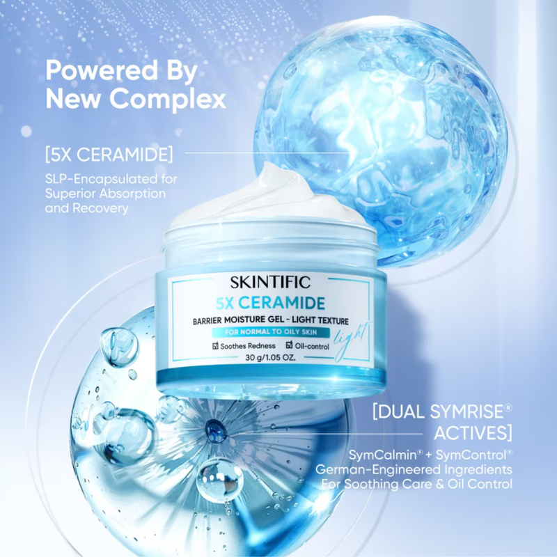 Skintific 5x Ceramide Barrier Moisture Gel Light Texture 30g