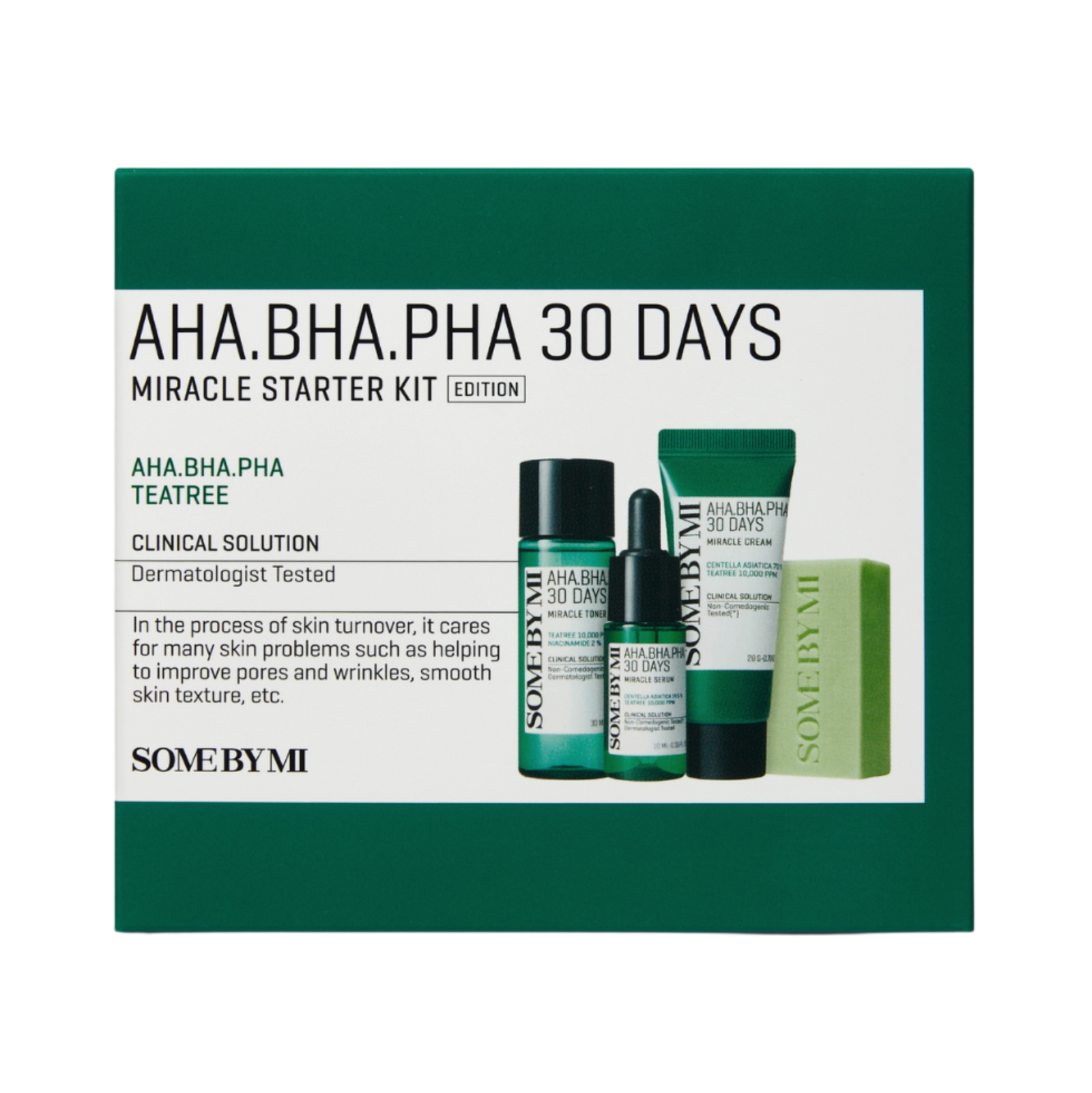 Some by Mi AHA, BHA, PHA 30 Days Miracle Starter Kit Edition | Set and Kit Some by Mi AHA, BHA, PHA 30 Days Miracle Starter Kit Edition | Set and Kit