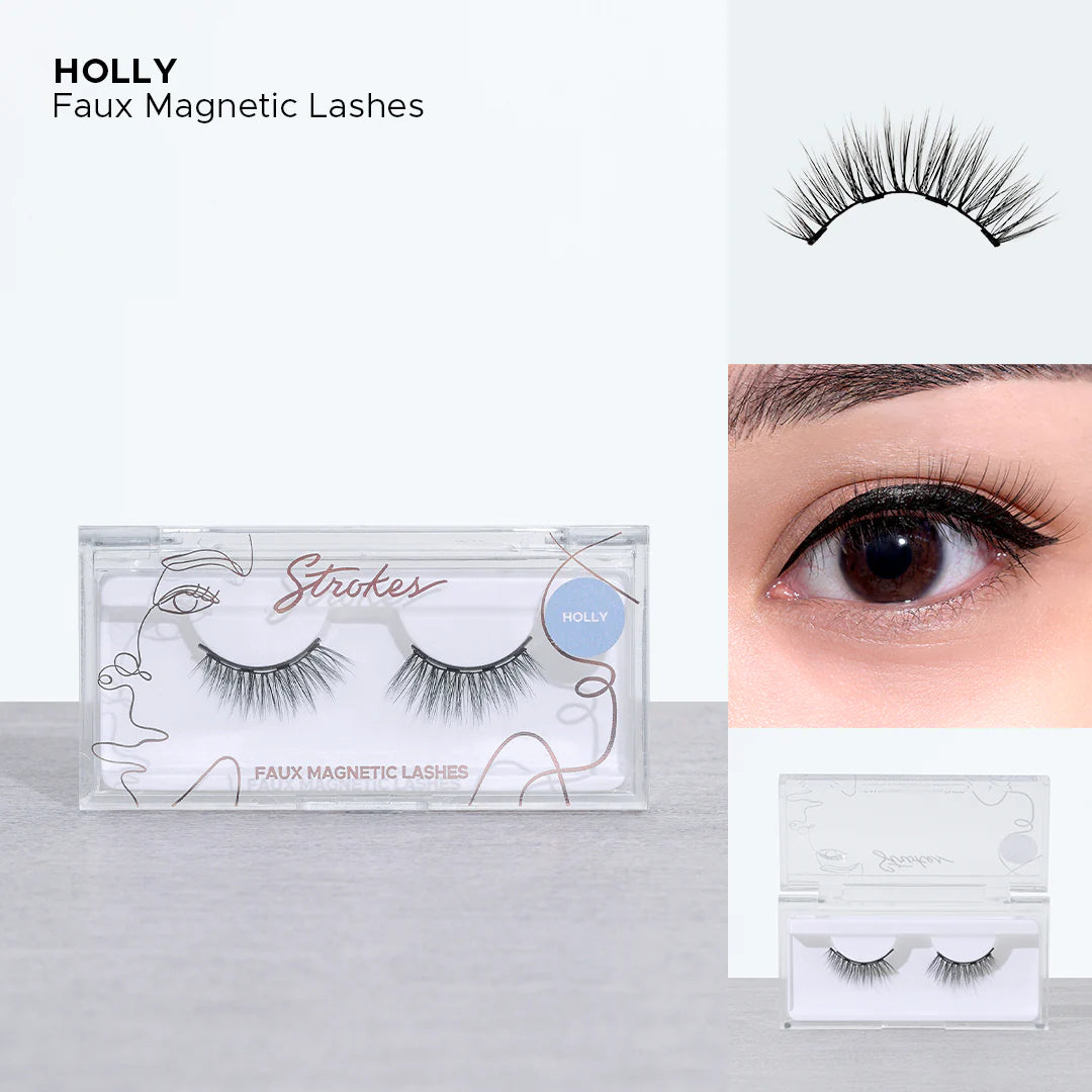 Strokes Beauty Lab Faux Magnetic Lashes 1 pair | False Eyelashes Strokes Beauty Lab Faux Magnetic Lashes 1 pair | False Eyelashes