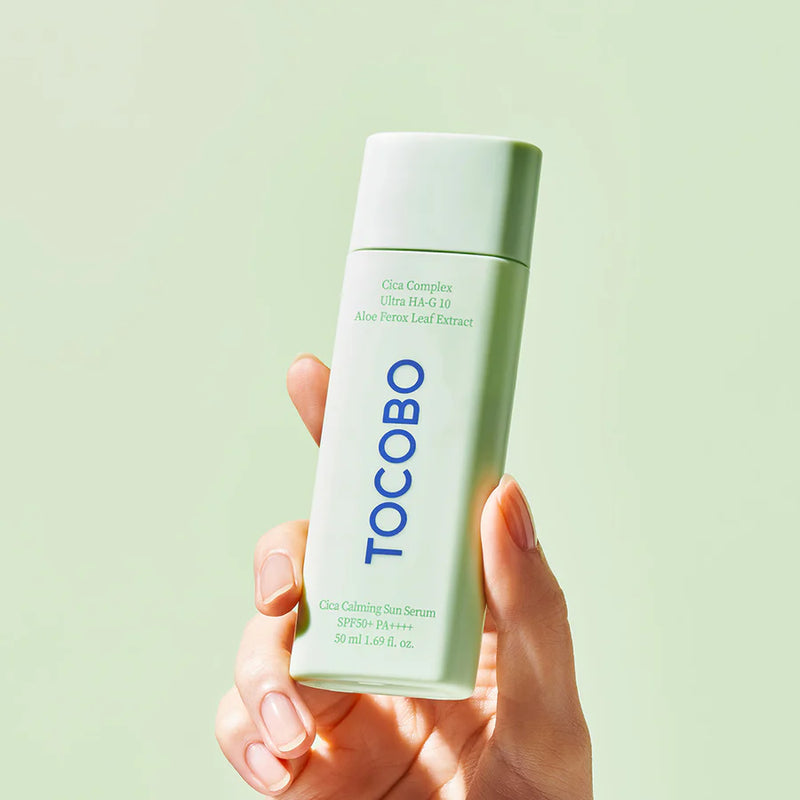 TOCOBO Cica Calming Sun Serum SPF50