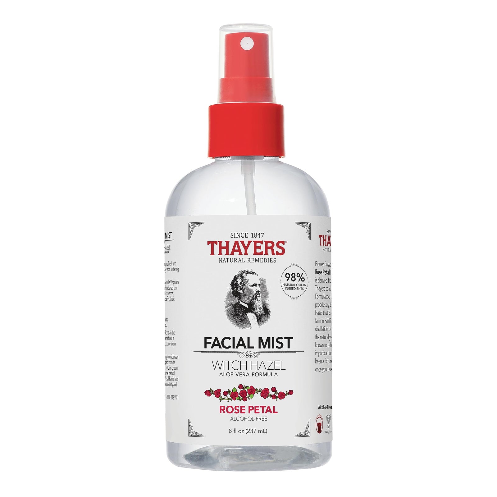 Thayers Rose Petal Facial Mist 237ml | Face Mist Thayers Rose Petal Facial Mist 237ml | Face Mist