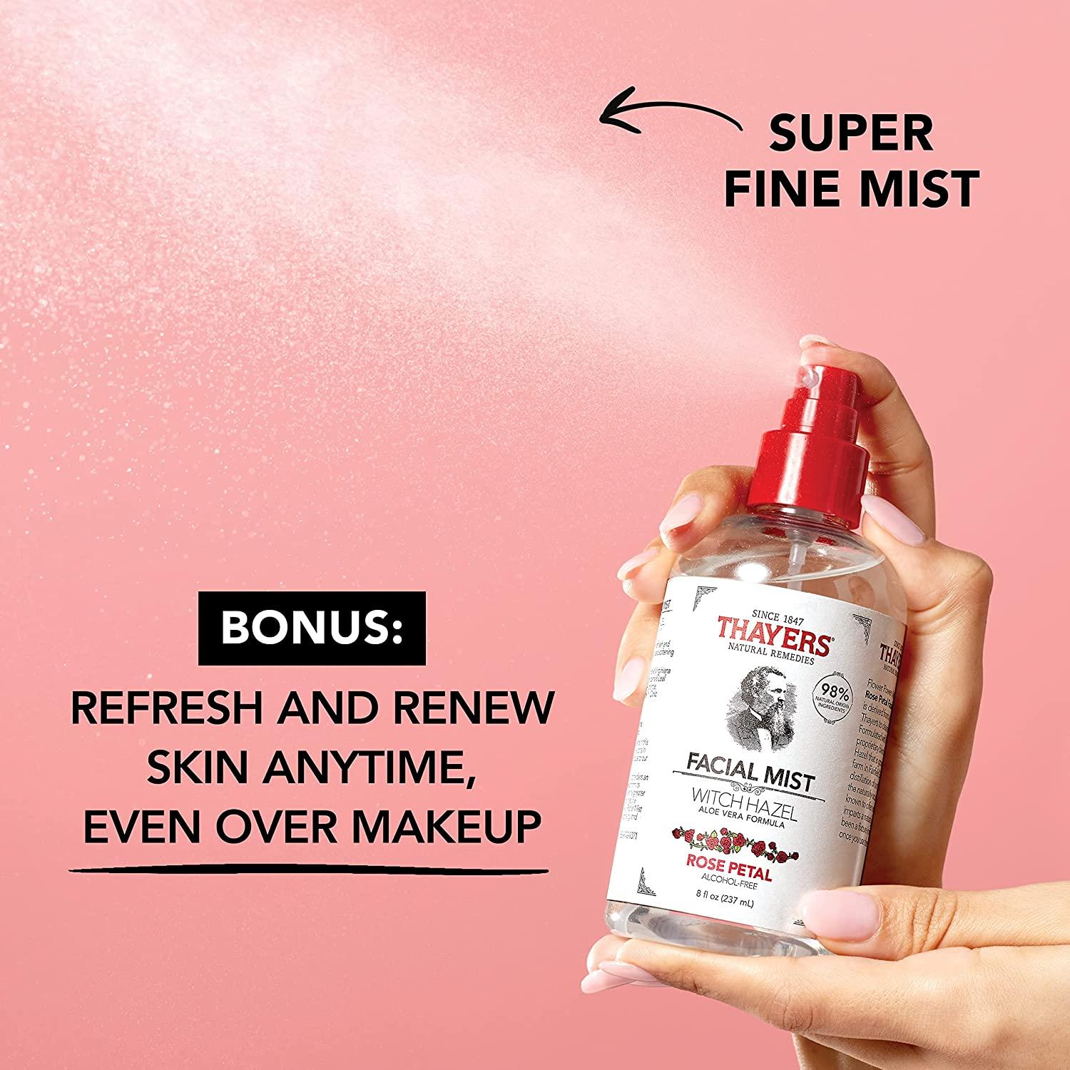Thayers Rose Petal Facial Mist 237ml | Face Mist Thayers Rose Petal Facial Mist 237ml | Face Mist