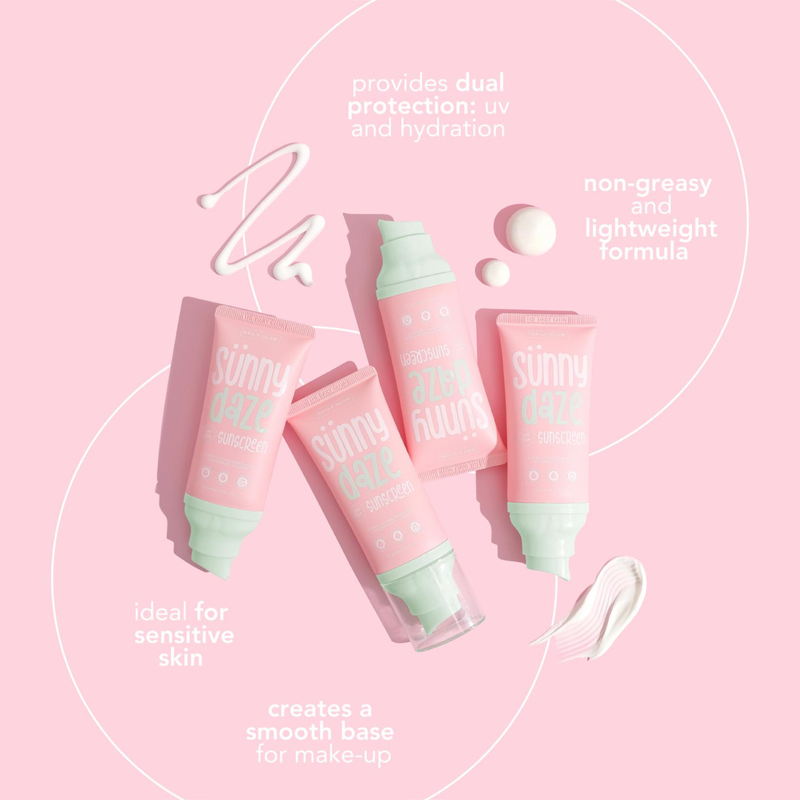 The Daily Glow Sunny Daze Sunscreen SPF50