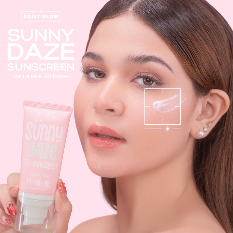 The Daily Glow Sunny Daze Sunscreen SPF50