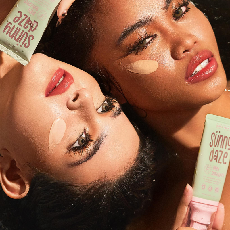 The Daily Glow Sunny Daze Tinted Sunscreen SPF50