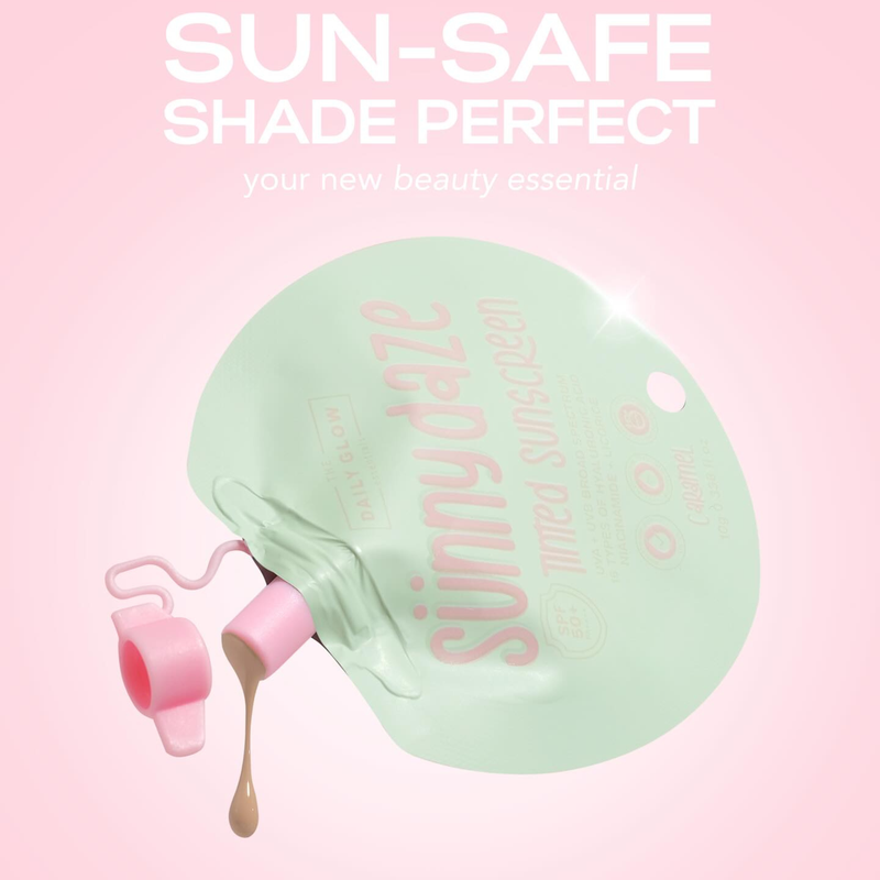 The Daily Glow Sunny Daze Tinted Sunscreen SPF50