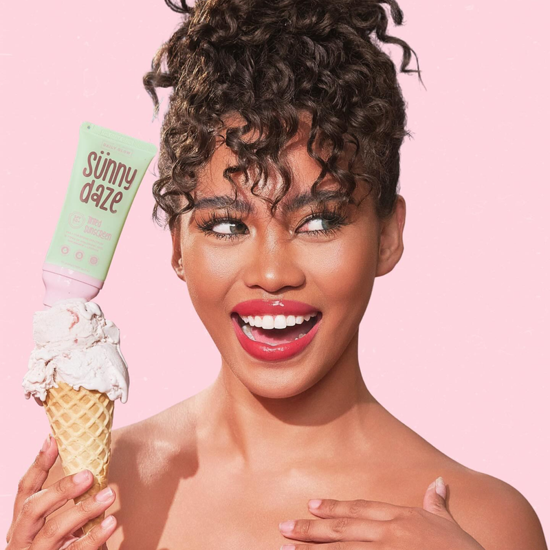 The Daily Glow Sunny Daze Tinted Sunscreen SPF50