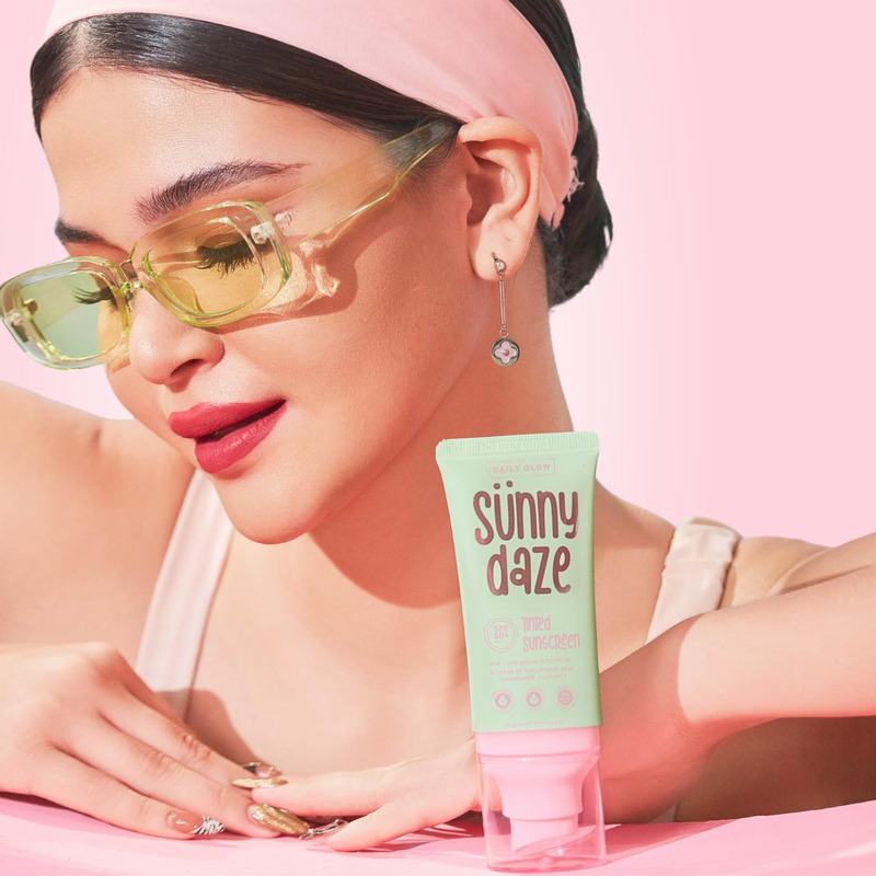 The Daily Glow Sunny Daze Tinted Sunscreen SPF50