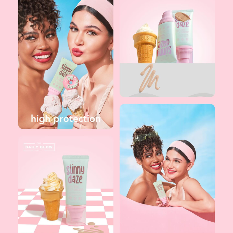 The Daily Glow Sunny Daze Tinted Sunscreen SPF50