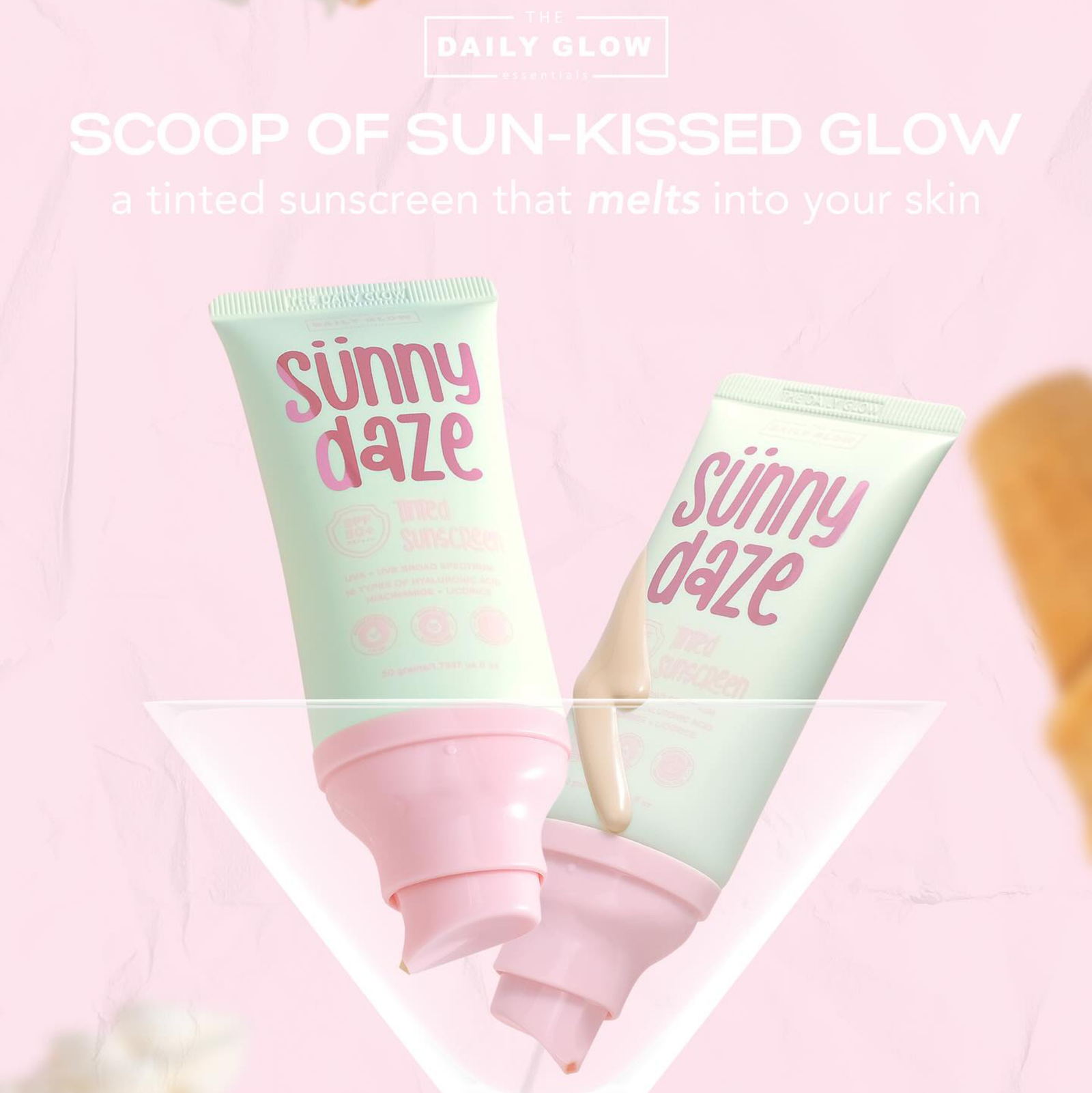 The Daily Glow Sunny Daze Tinted Sunscreen SPF50 | Sunscreen The Daily Glow Sunny Daze Tinted Sunscreen SPF50 | Sunscreen