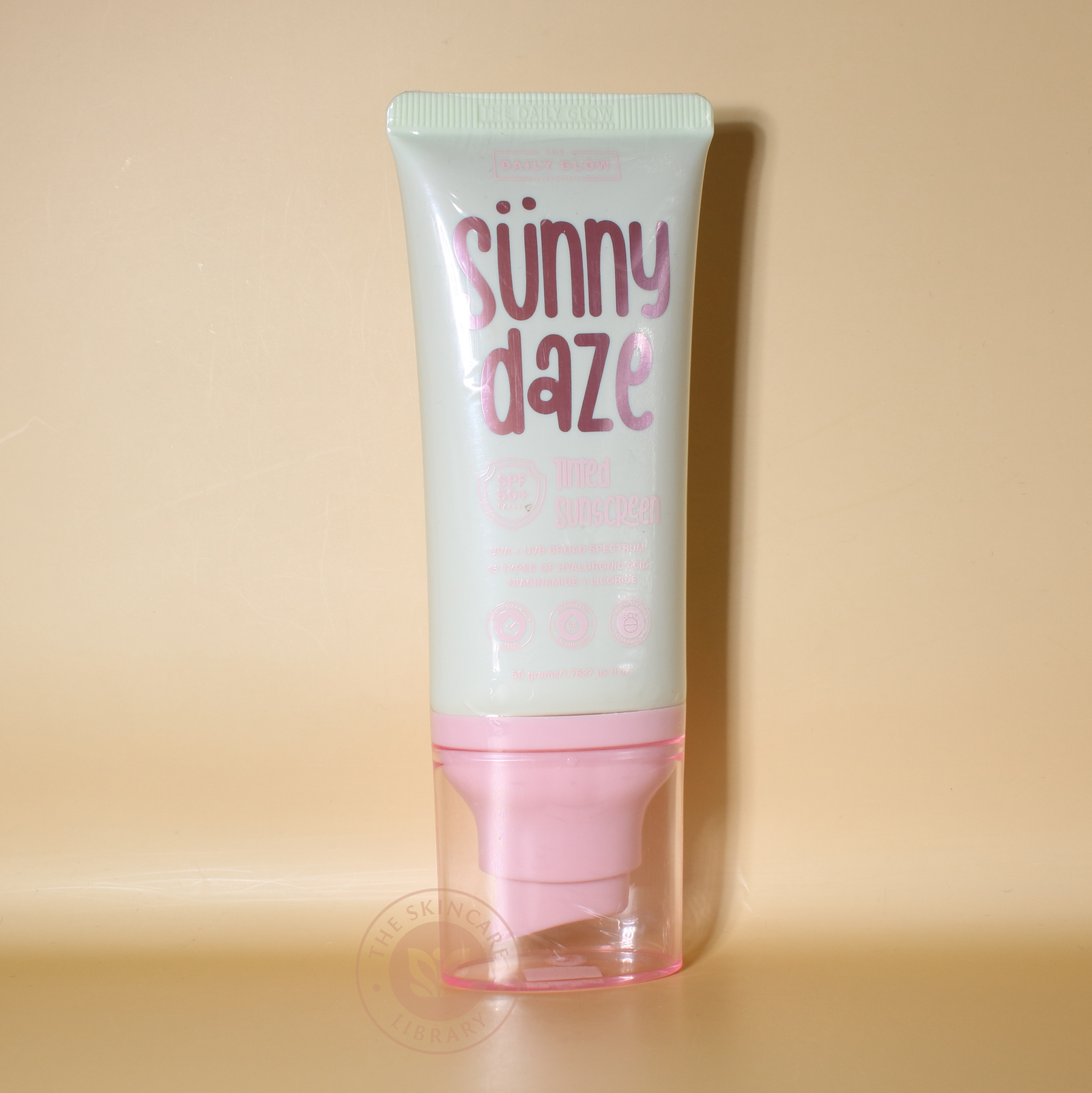 The Daily Glow Sunny Daze Tinted Sunscreen SPF50 | Sunscreen