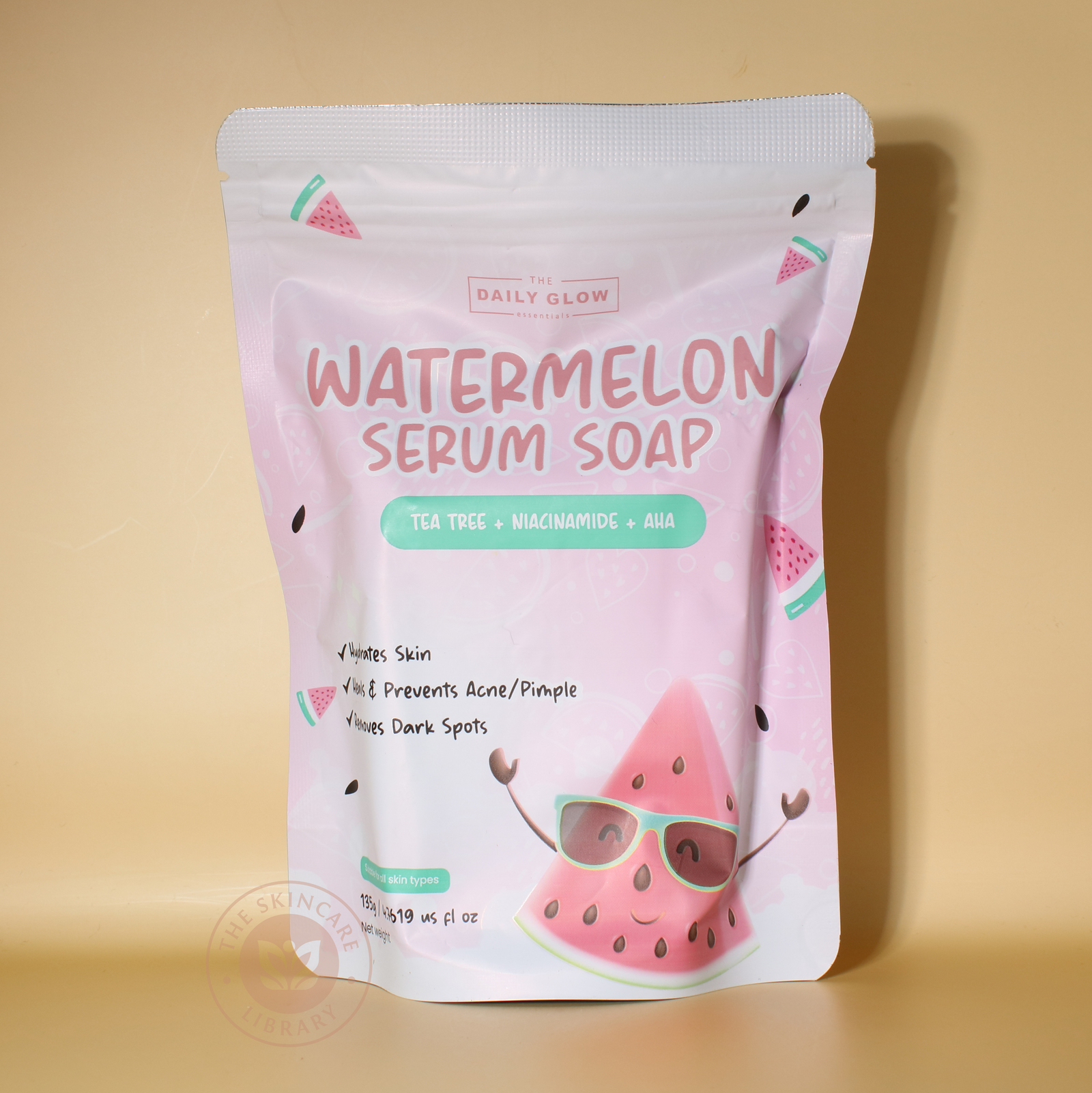 The Daily Glow Watermelon Serum Soap 135g | Soap