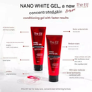 The Elf Nano White Gel Advanced Whitening Body Gel 120ml