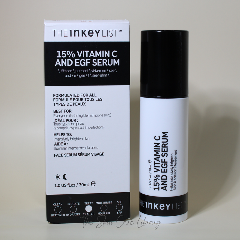 The Inkey List 15% Vitamin C and EGF Serum 30ml