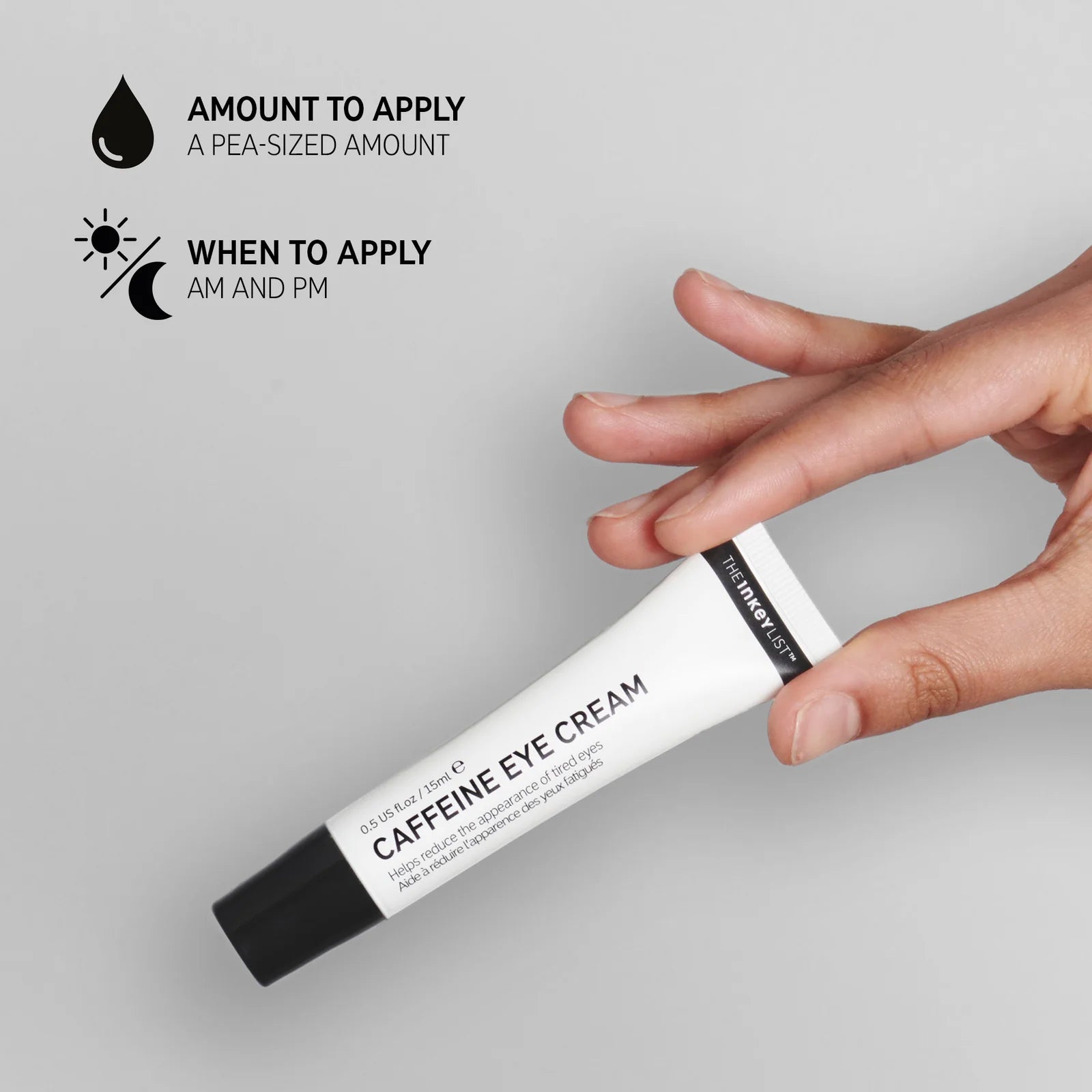 The Inkey List Caffeine Eye Cream 15ml | Eye Serums, Creams and Patches The Inkey List Caffeine Eye Cream 15ml | Eye Serums, Creams and Patches