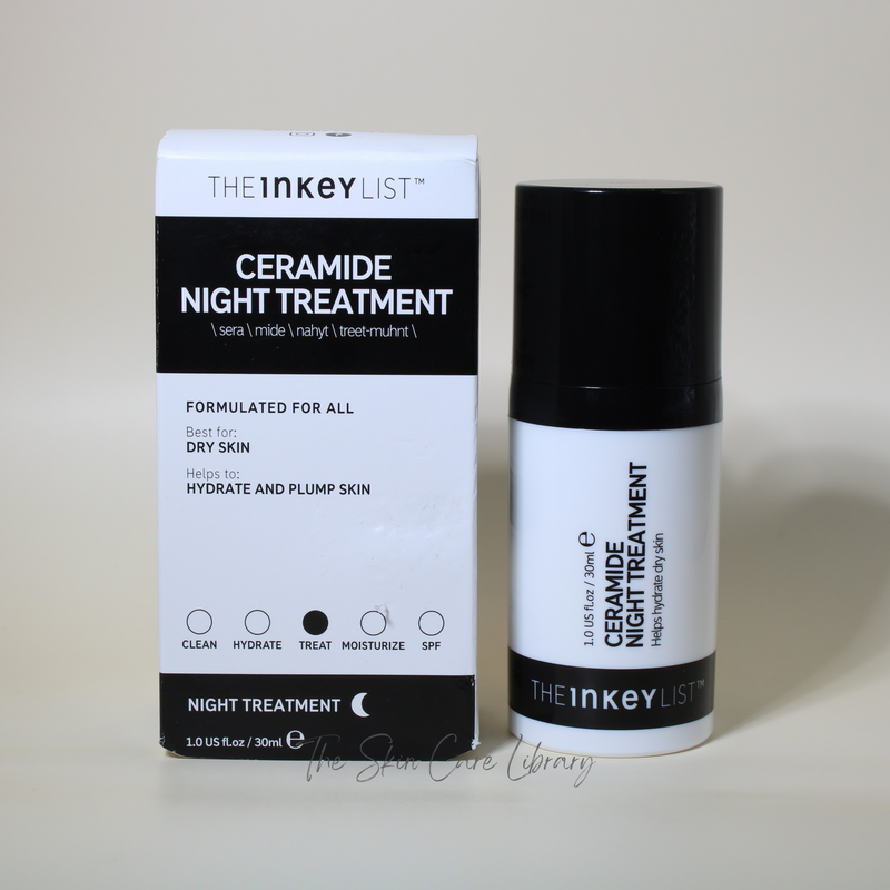 The Inkey List Ceramide Night Treatment 30ml
