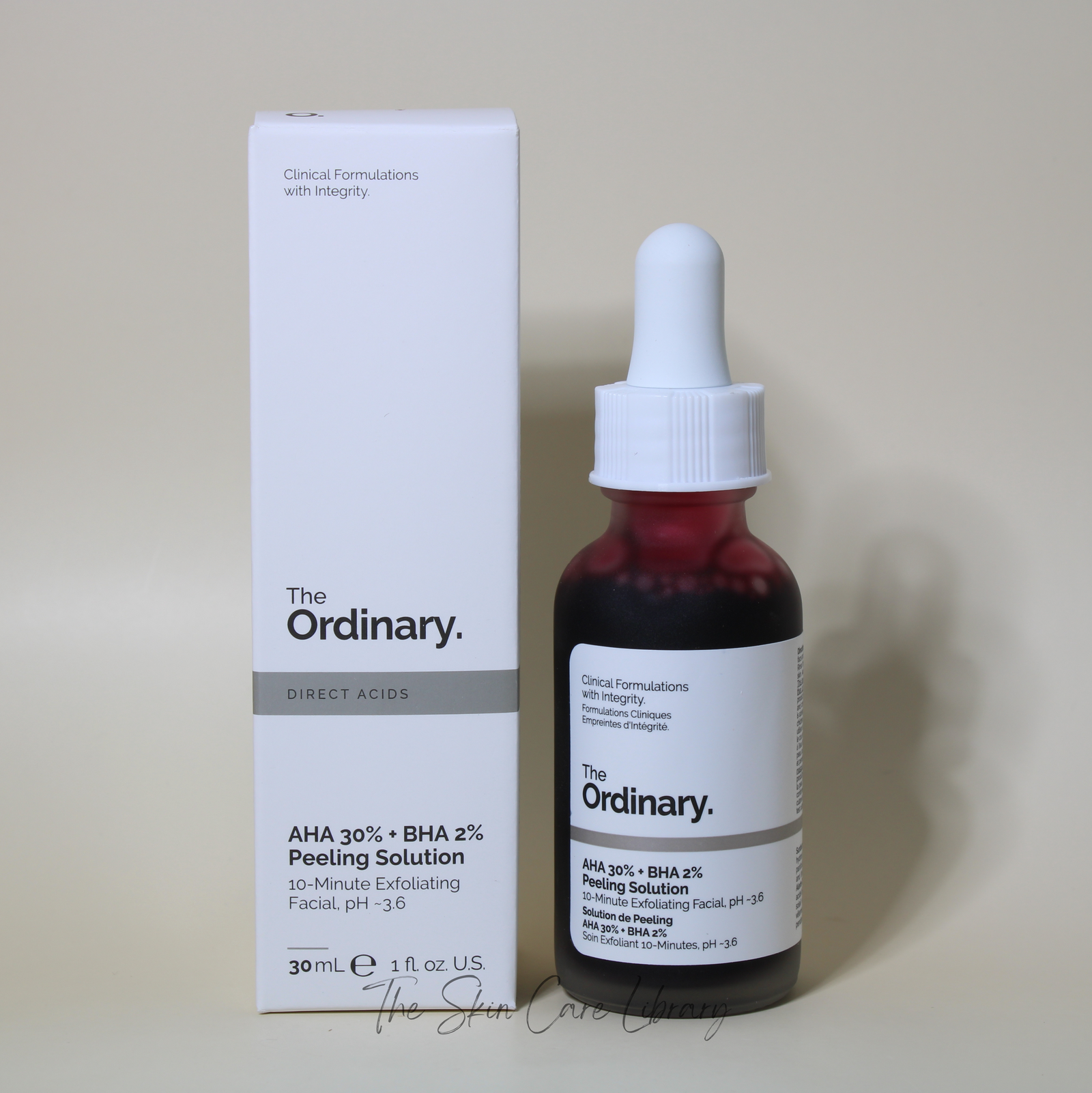The Ordinary AHA 30% + BHA 2% Peeling Solution 30ml | Exfoliant The Ordinary AHA 30% + BHA 2% Peeling Solution 30ml | Exfoliant
