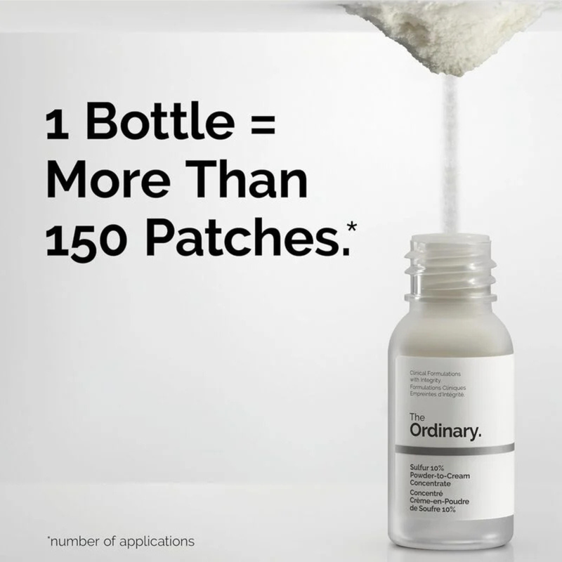 The Ordinary Sulfur 10% Powder-to-Cream Concentrate 5g