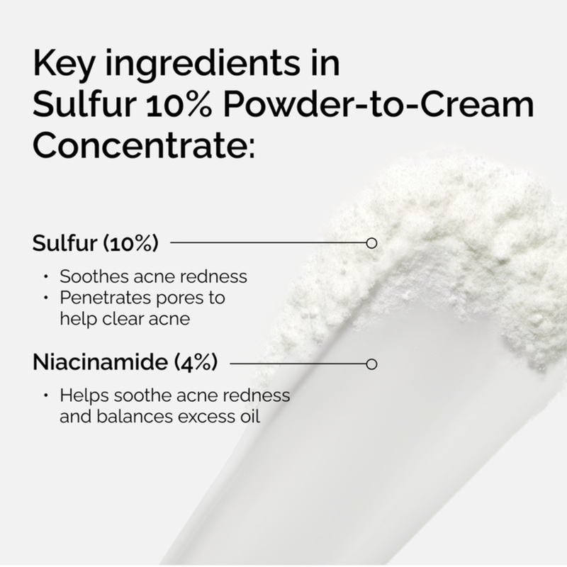 The Ordinary Sulfur 10% Powder-to-Cream Concentrate 5g