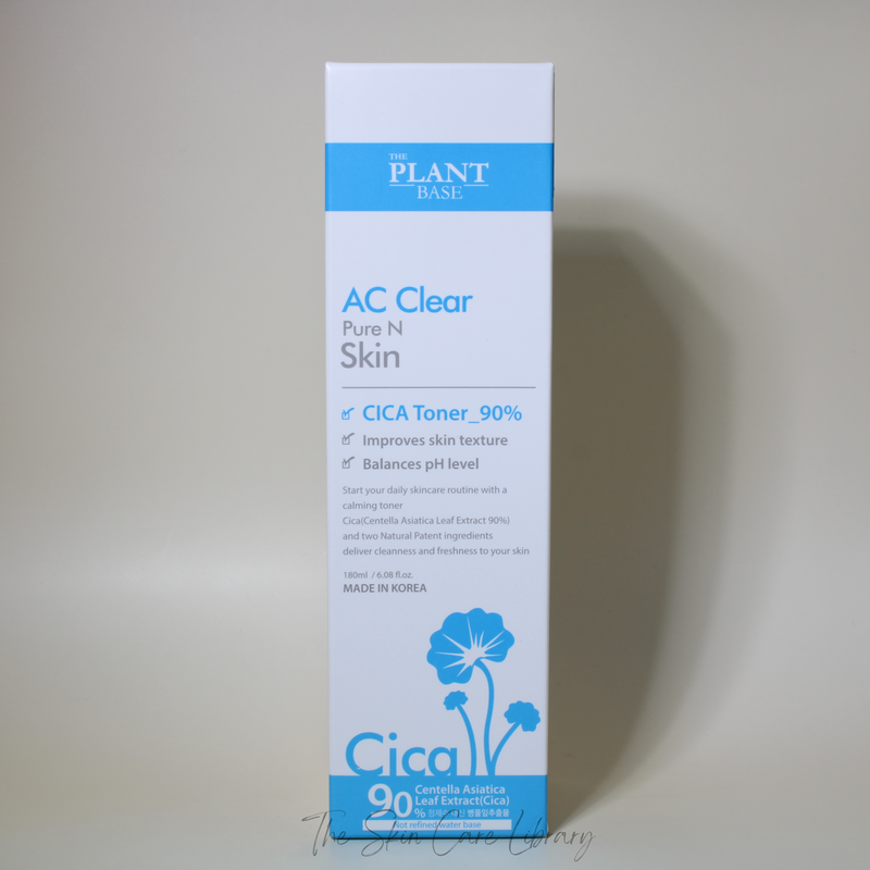 The Plant Base AC Clear Pure N Skin Toner 180ml