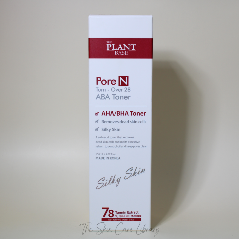 The Plant Base Pore N Turn-Over 28 ABA Toner 150ml