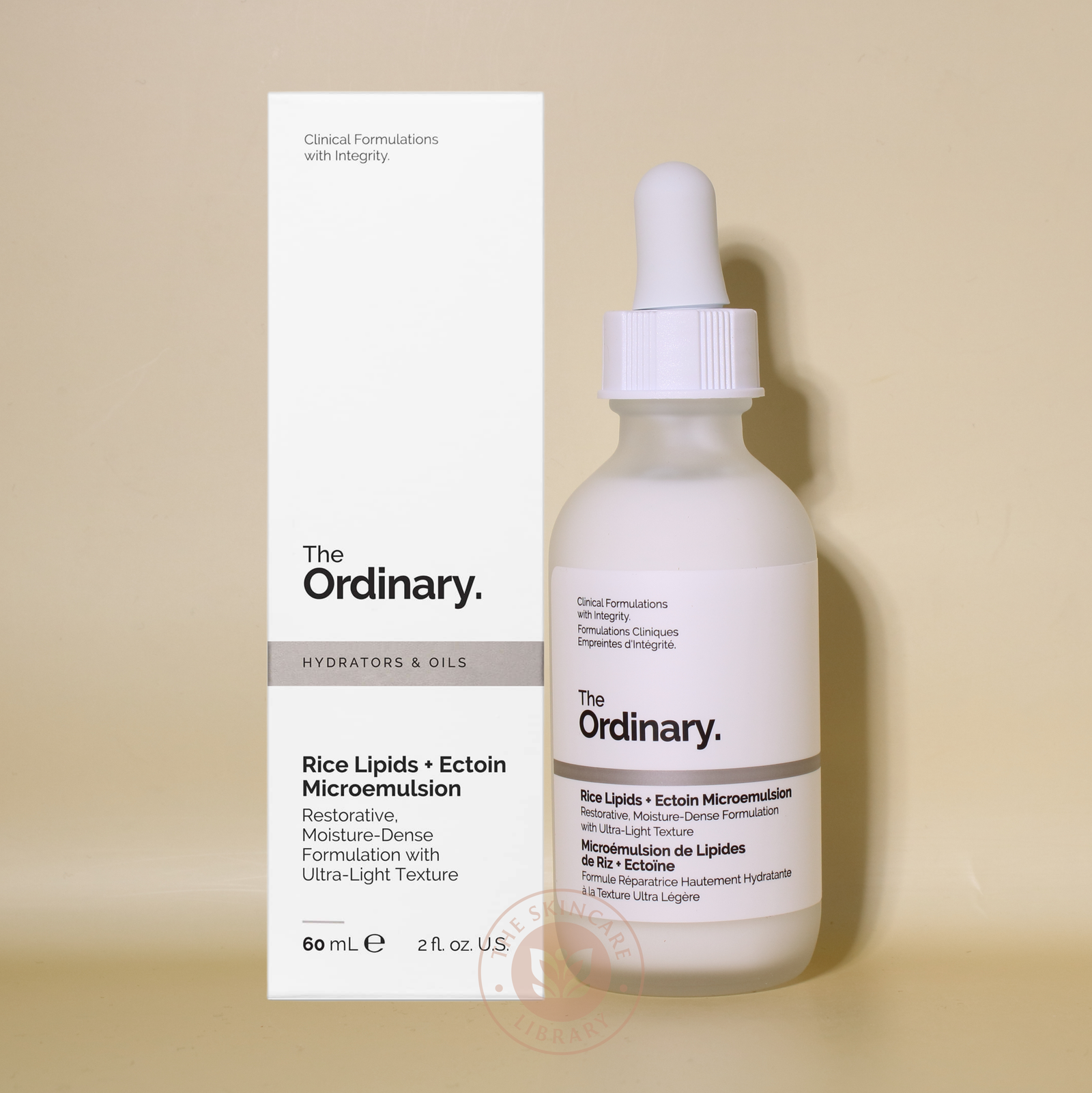 The Ordinary Rice Lipids + Ectoin Microemulsion 60ml | Moisturizers