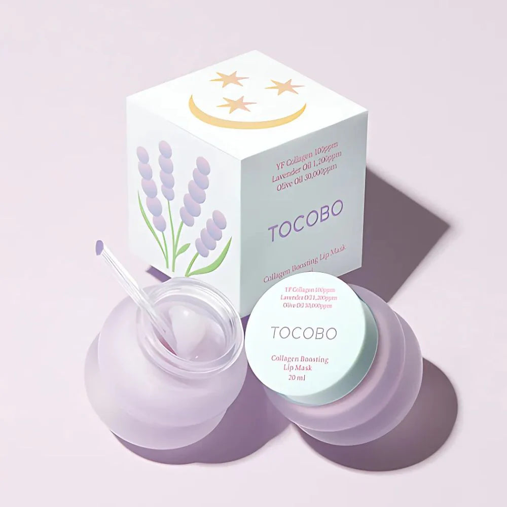 Tocobo Collagen Boosting Lip Mask 20ml | Lip Balm, Lip Oil, Lip Gloss and Lip Treatments