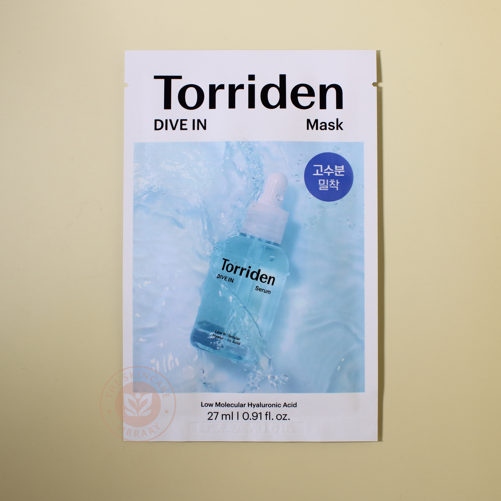 Torriden Dive In Low Molecular Hyaluronic Acid Mask 1pc | Sheet Mask