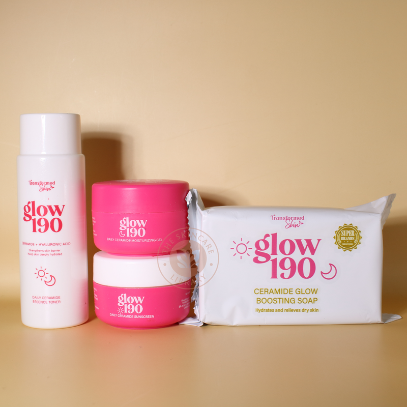 Transformed Skin Glow 190 Daily Ceramide Maintenance Set