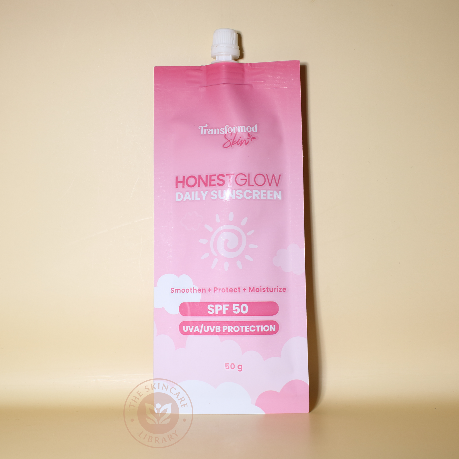 Transformed Skin HonestGlow Daily Sunscreen SPF50 50g | Sunscreen