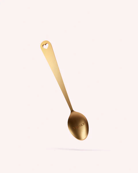 Truly Beauty Mini Gold Spoon + Satin Pouch 1pc