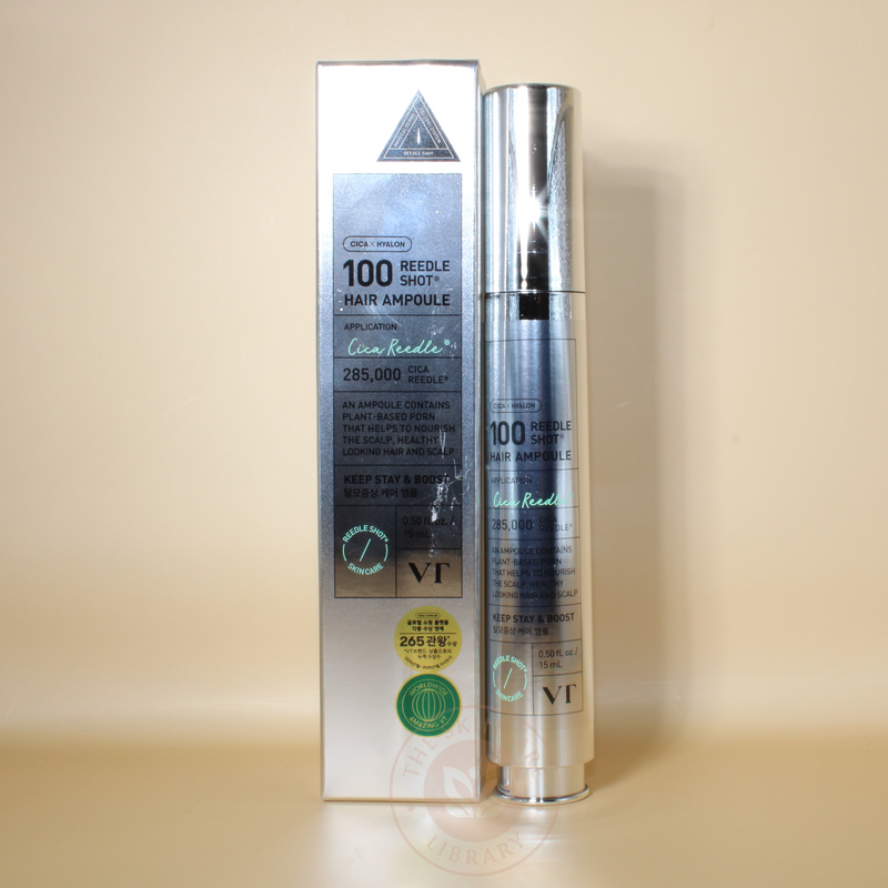 VT Cosmetics PDRN Reedle Shot Hair Ampoule 100dL 15ml