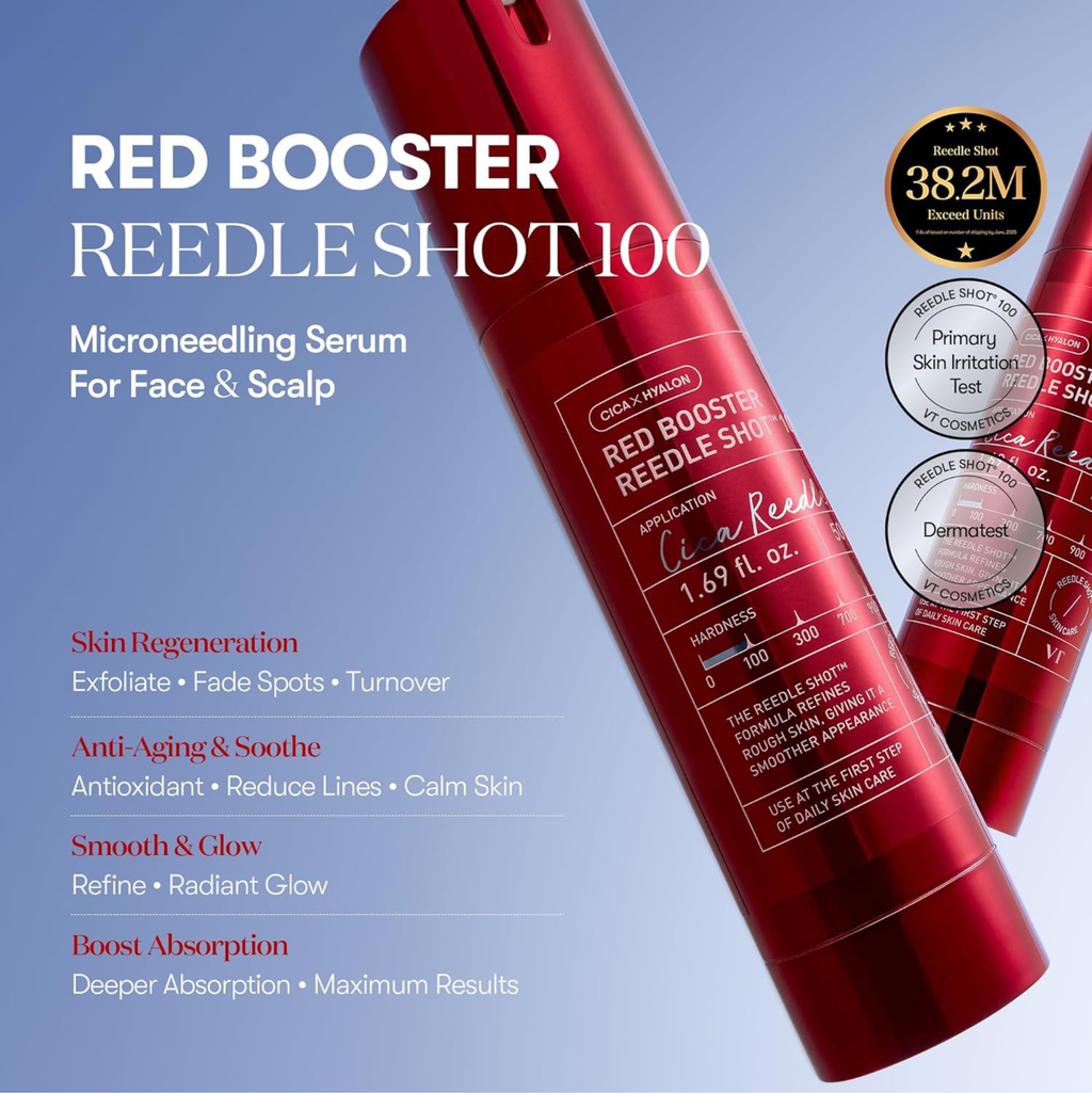 Yellow Vt Reedle VT Cosmetics Red Booster Reedle Shoot 100 50ml