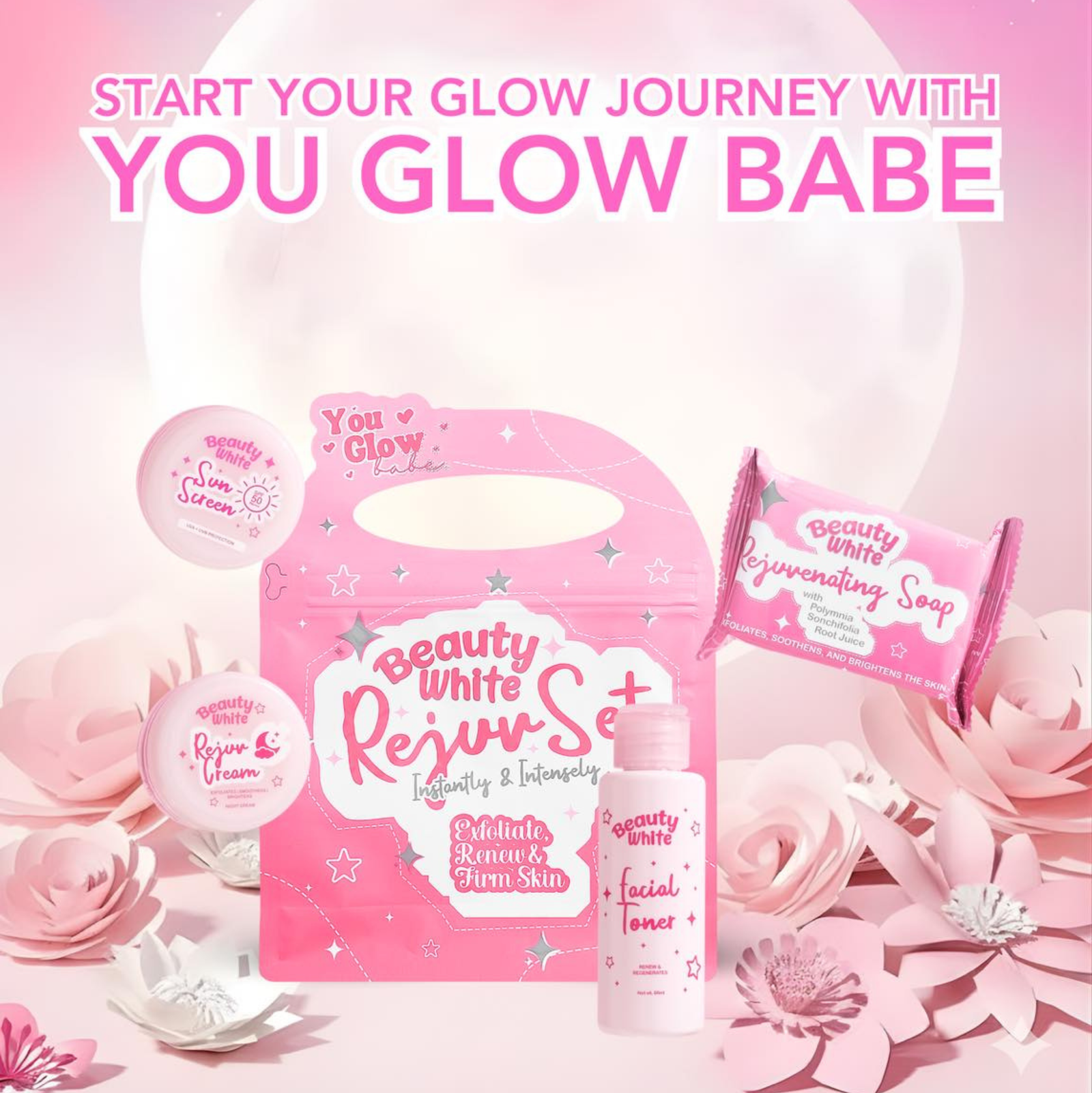 You Glow Babe Beauty White Rejuv Set | Set and Kit You Glow Babe Beauty White Rejuv Set | Set and Kit