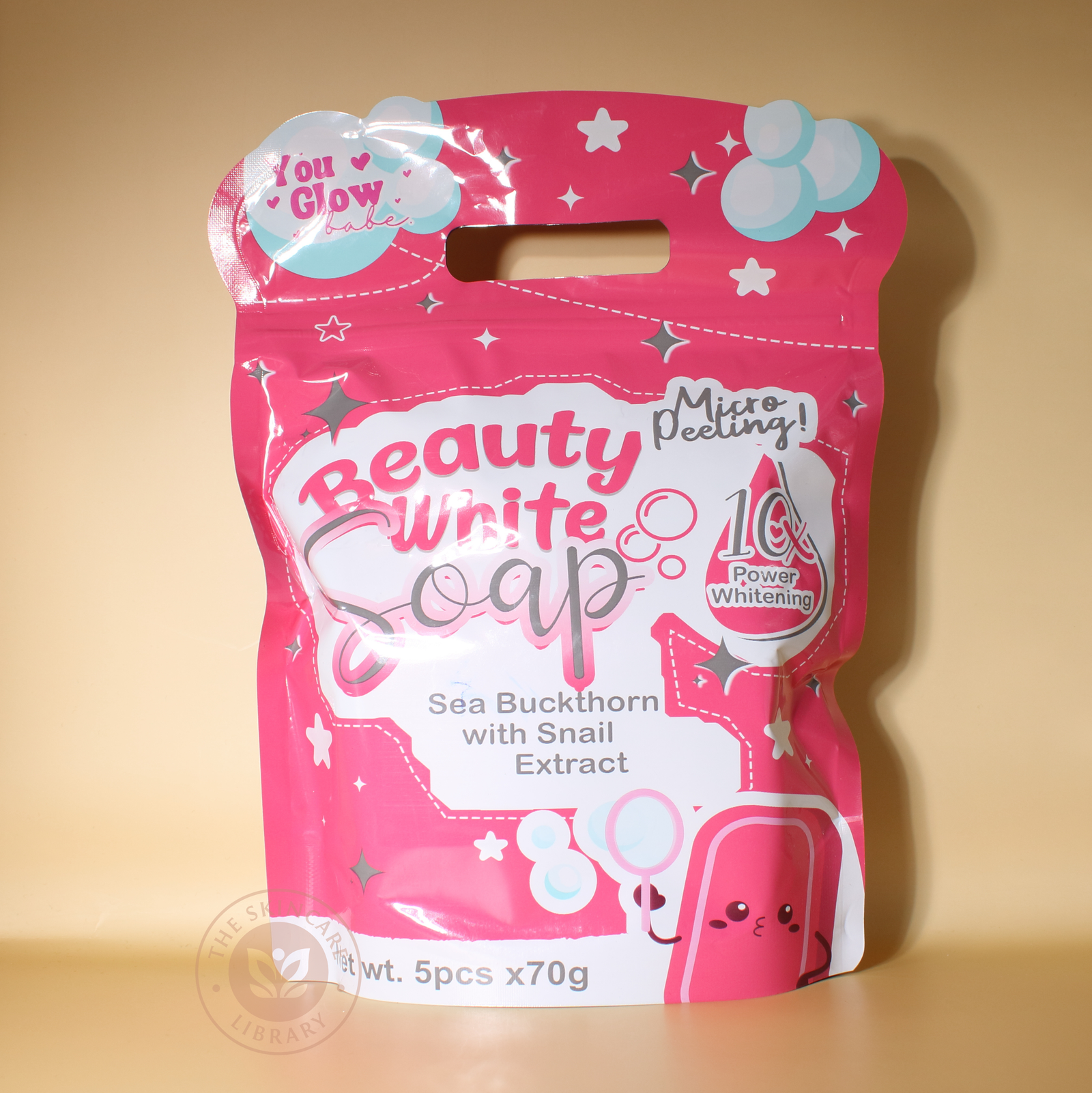 You GlowBeauty White Soap 70g x 5pcs