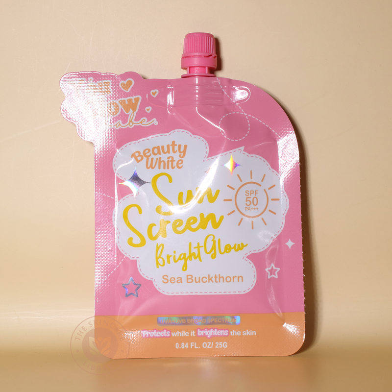 You Glow Babe Beauty White Sunscreen Bright Glow SPF50 25g