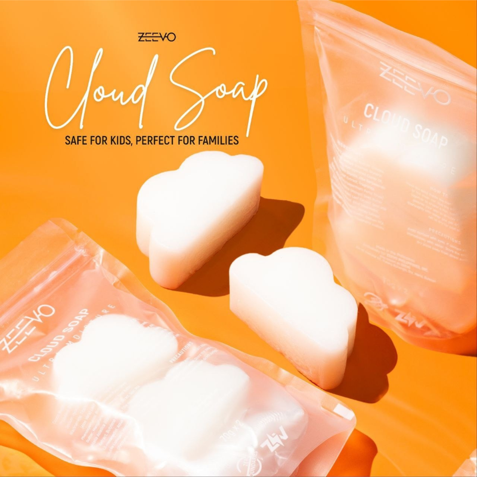 Zeevo Cloud Soap 70g x 2pcs | Soap Zeevo Cloud Soap 70g x 2pcs | Soap
